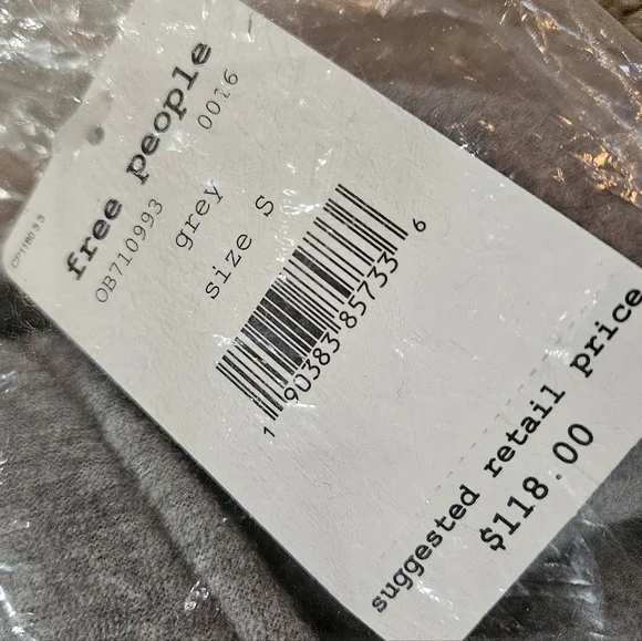 Free People Passage Jacket Soft Fleece Shawl Collar Slouchy Grey Size Small NWT - Picture 4 of 14